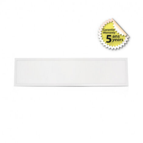 Dalle LED 1,2m x 30cm 36W blanc chaud