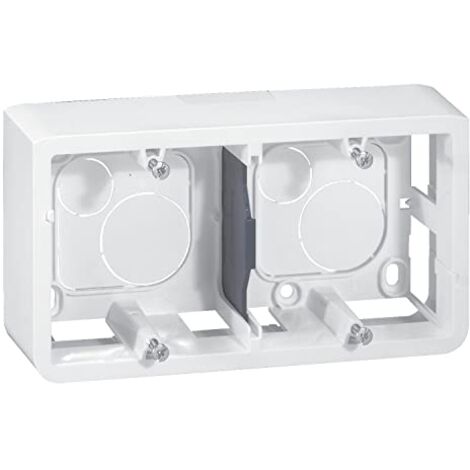 Cadre saillie double Legrand Mosaic composable
