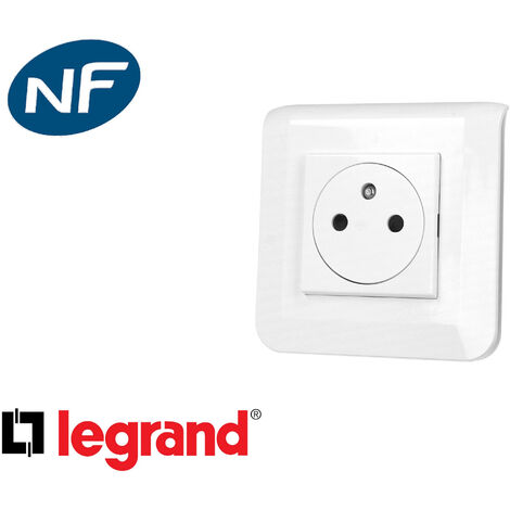 Prise électrique double 16A gamme Niloé - Legrand