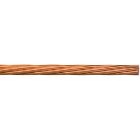 Cable de cuivre nu 16mm² à la coupe (minimum 10m)