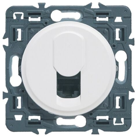 Prise RJ45 cat.6 FTP blanche Legrand Céliane™
