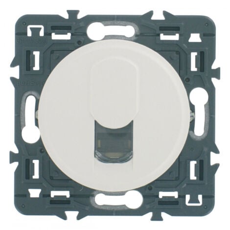 Prise RJ45 cat.6 FTP blanche Legrand Céliane™