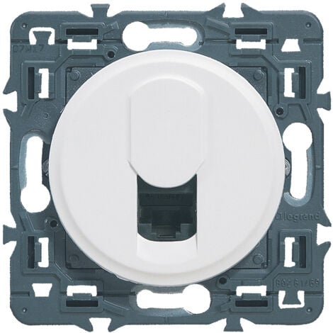 Prise RJ45 cat.6 FTP blanche Legrand Céliane™