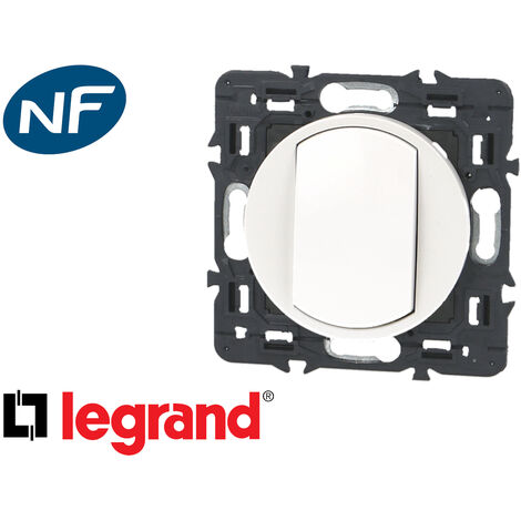 Interrupteur va-et-vient simple blanc Legrand Céliane™