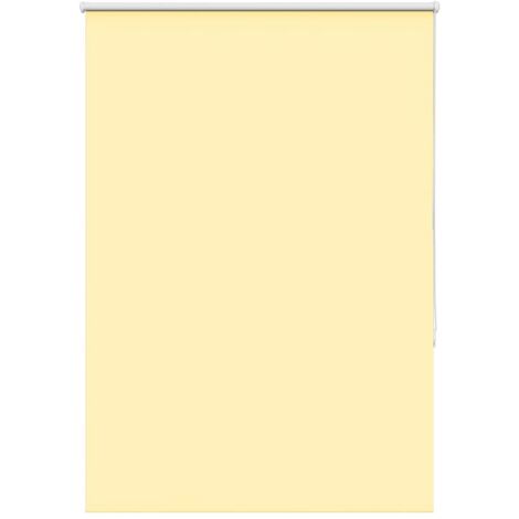 Verdunkelungsrollo Gelb 95x150 cm Stoffbreite 90,7 cm Polyester vidaXL