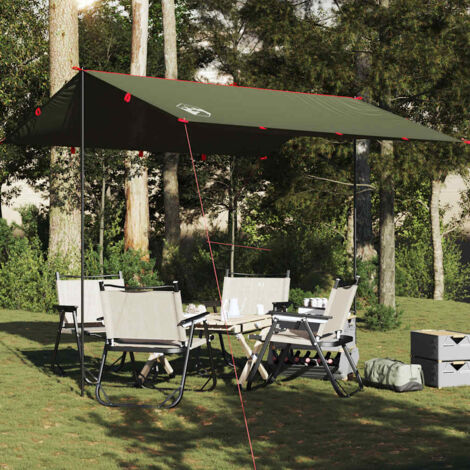 Tarp Olivgrün 306x306 cm Wasserdicht vidaXL154016