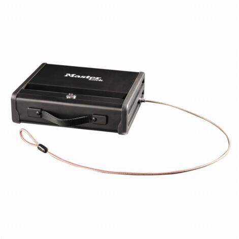 Cassaforte compatta Master Lock con cavo di fissaggio - formato S - PP1KML (1/3)