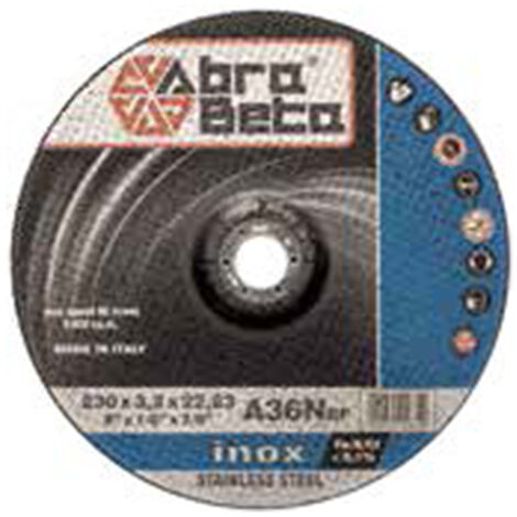 Disco per Taglio Acciaio INOX 115x3,2x22,23 A36N (50 PEZZI) - Abra Beta