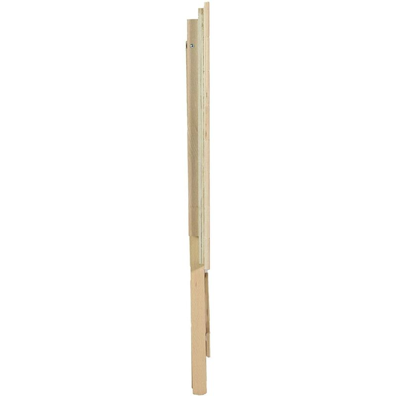 Tomaino - Tavolo Pieghevole Legno Da Interno Ed Esterno - Tavolino  Campeggio In Faggio 60x60 cm : : Giardino e giardinaggio