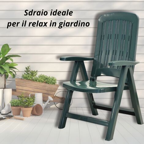 Costway Chaise Lounge In Metallo Con Ruote Schienale Regolabile In 5 Posizioni Poltrona Reclinabile In Rattan Grigio