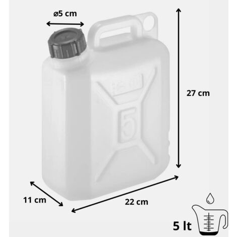 Tanica Raccolta Condensa 5L Per Condizionatori - Con Supporto A Muro - Foto 3