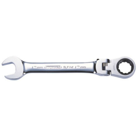 KS Tools 503.4652 GEARplus Combination Ratcheting Spanner Set, Stubby