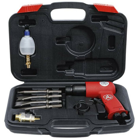 BGS air chisel hammer and tool set - 8 pcs - 3213