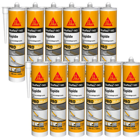 Batch Of Sika Sikaflex Quick Adhesives White Ml