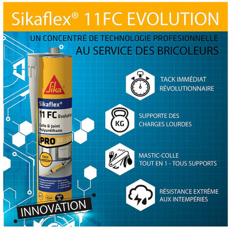 Sikaflex 11 fc evolution adhesive putty - white - 300ml - Sika