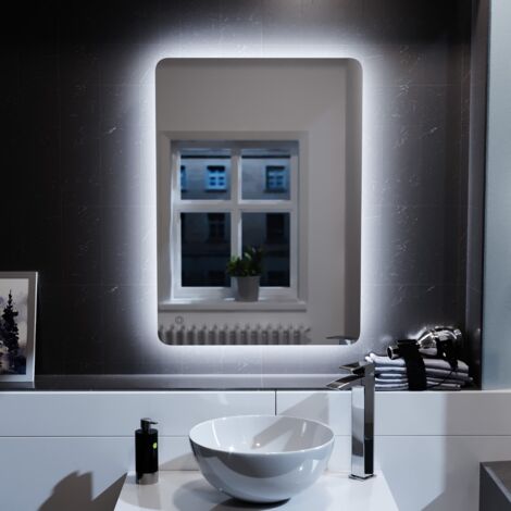 Edale LED Illuminated Rectangular Demister Mirror 500 X 700mm