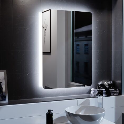 Edale LED Illuminated Rectangular Demister Mirror 500 X 700mm