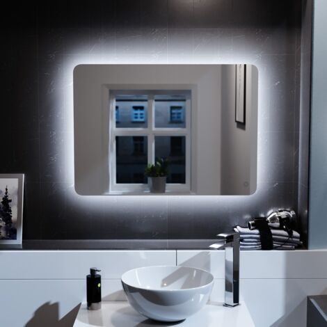 Edale LED Illuminated Rectangular Demister Mirror 500 X 700mm