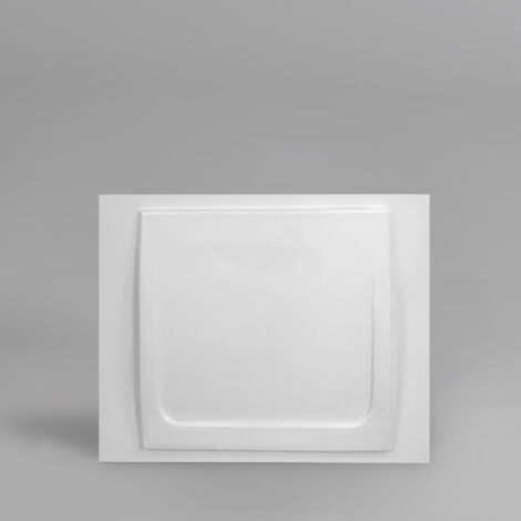 Bathroom Gloss White Modern End Bath Panel 700 x 550mm (1/2)