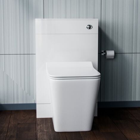 Elora Back to Wall Toilet Pan with Concealed Cistern WC Unit Set