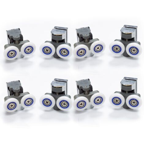 Shower Door Wheels 23mm Top and Bottom Roller Runners