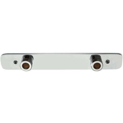 Exposed Easyfit Wall Plate Fixing Shower Bar Valves Brass Bathroom Chrome (1/5)