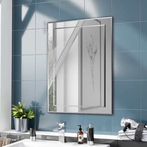 Lawerence 500 x 700 Double Layer Mirror (1/4)