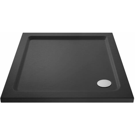 Harper Square 800 x 800mm Shower Tray Slate Grey