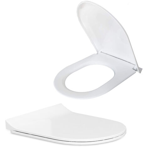 PP Quick Release Soft Close Toilet Seat White