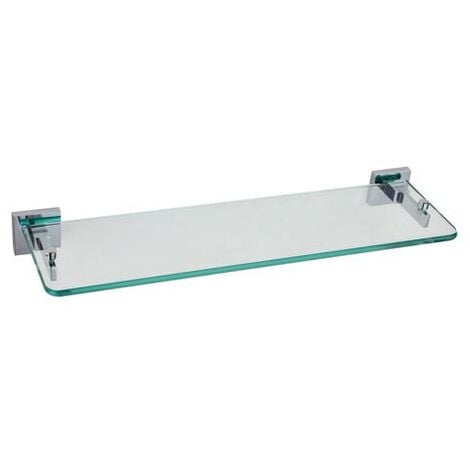 Glass Shelf Modern With Brackets