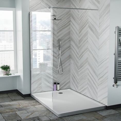 Samoa 1200 mm Wet Room Shower Enclosure (1/4)