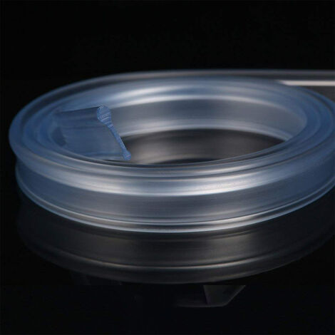1200mm Transparent Soft Rubber Shower Door Seal for Folding Bath Screen (1/3)