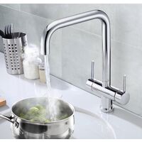 Instant Boiling Water Kitchen Tap Chrome