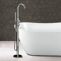 Morgan Freestanding Bath Mixer Tap & Shower Handset Chrome