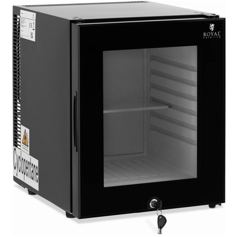 Mini Kühlschrank Minibar Getränkekühlschrank Hotelkühlschrank Glastür 25 L