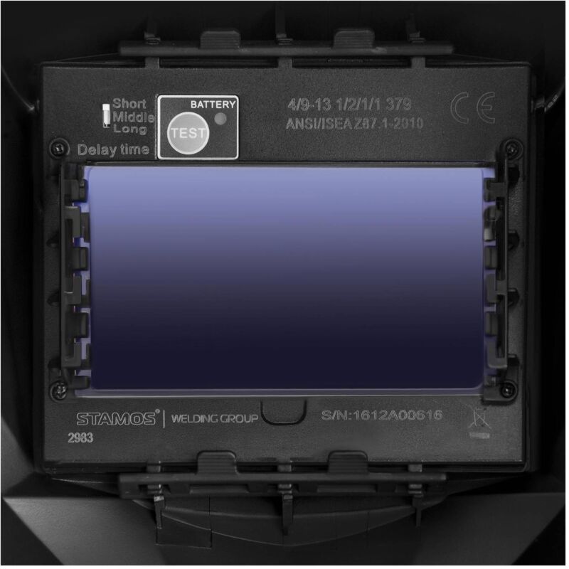 Schweißerhelm Schweißschutzhelm Automatikschirm Solar Schweißhelm 1/30.000 s 