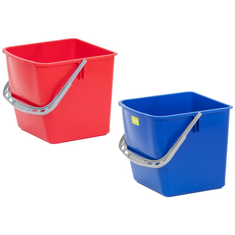 Ulsonix Reinigungswaagen - Mit 2 Eimern, Presse Und Wu00e4schesack - 3