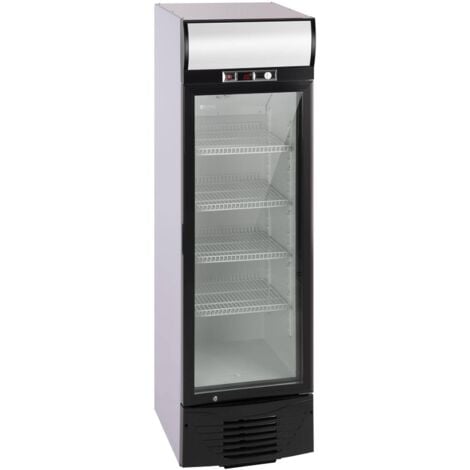 Flaschenkühlschrank Getränkekühlschrank Glastür 278 Liter Kühlschrank Cooler