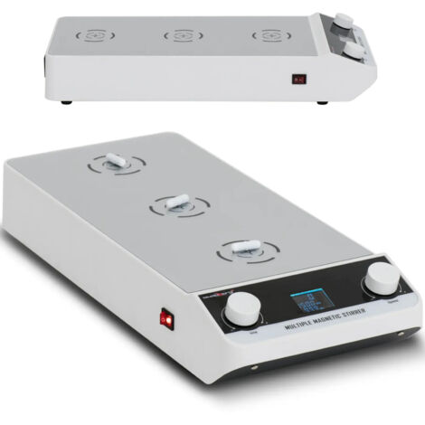 Produktbild von Digitaler Magnetrührer Steinberg Systems Magnetrührer Mit Heizplatte - 2 Liter, 50-1500 U/min, 260°C Magnetrührer Labor