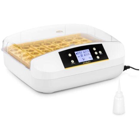 Vollautomatisch Brutmaschine 24 Eier MISS YOU Inkubator 24 Eier Inkubator Brutautomat MIT LED Temperaturenzeigere FLÄCHENBÜER 