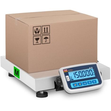 150kg /300kg Digitalwaage Plattform Paket Waage Paketwaage Plattformwaage LCD 
