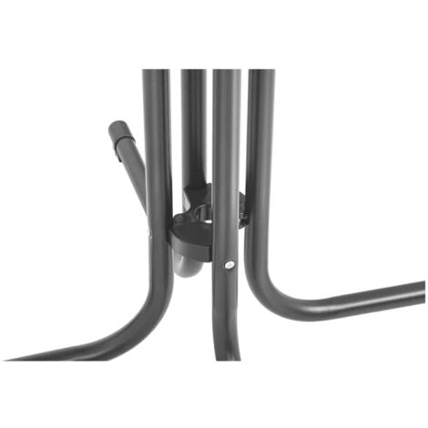 Stehtisch klappbar Bistrotisch Bistro Tisch Bartisch Gastro rund Ø 80 cm grau