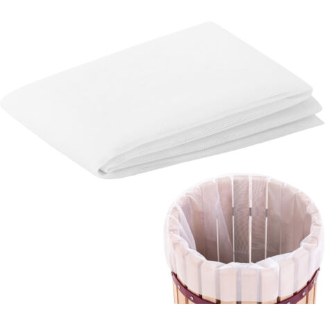 8 Stück Passiertuch Set 50x50cm - Käsetuch Aus Baumwolle-Leinen | Wiederverwendbar Für Käse & Nussmilch