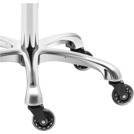 Physa York Sattelhocker Dunkelgrau - Ergonomisch, Höhenverstellbar 57-75 Cm, 150 Kg Belastung, Mit Rollen