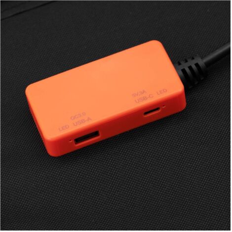 Solartasche Solarpanel faltbar Solarmodul tragbar 60 W 2 USB-Anschlüsse