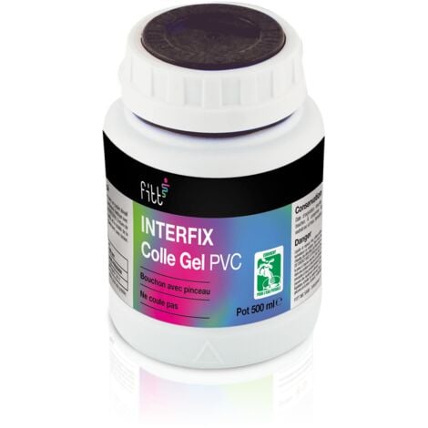 Colle gel PVC Interfix en pot 250ml - Fitt