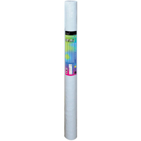 Feutre géotextile 110g/m² 2x50m - Fitt - Blanc - PET