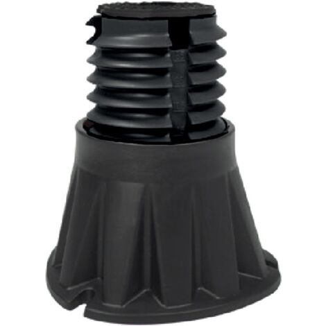 Fitt – Lot de 4 pieds stabilisateurs 68-125mm – Réglable pour receveur de douche – Largeur 105mm – Résistance 1,2 tonne