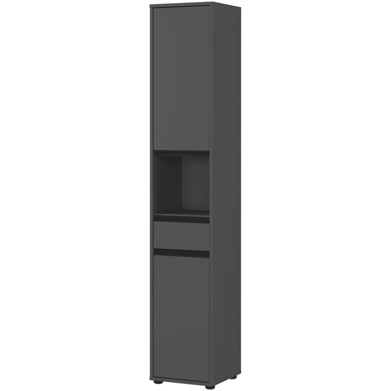 GOPLUS Armoire de Rangement Au-Dessus Toilettes, Porte Coulissante