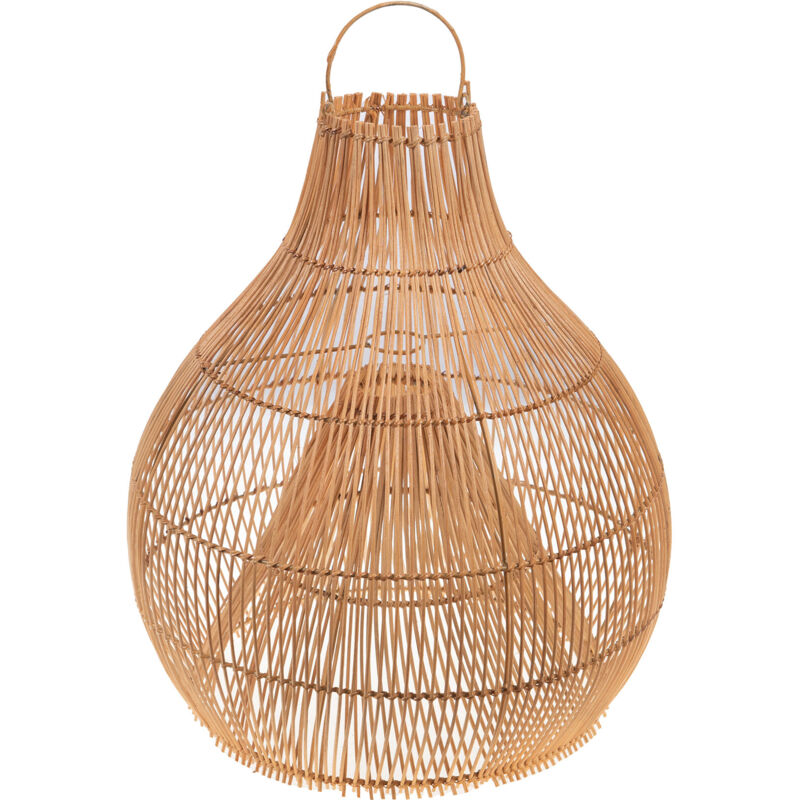 Abat Jour Rotin Blanc | Ma Lampe De Chevet